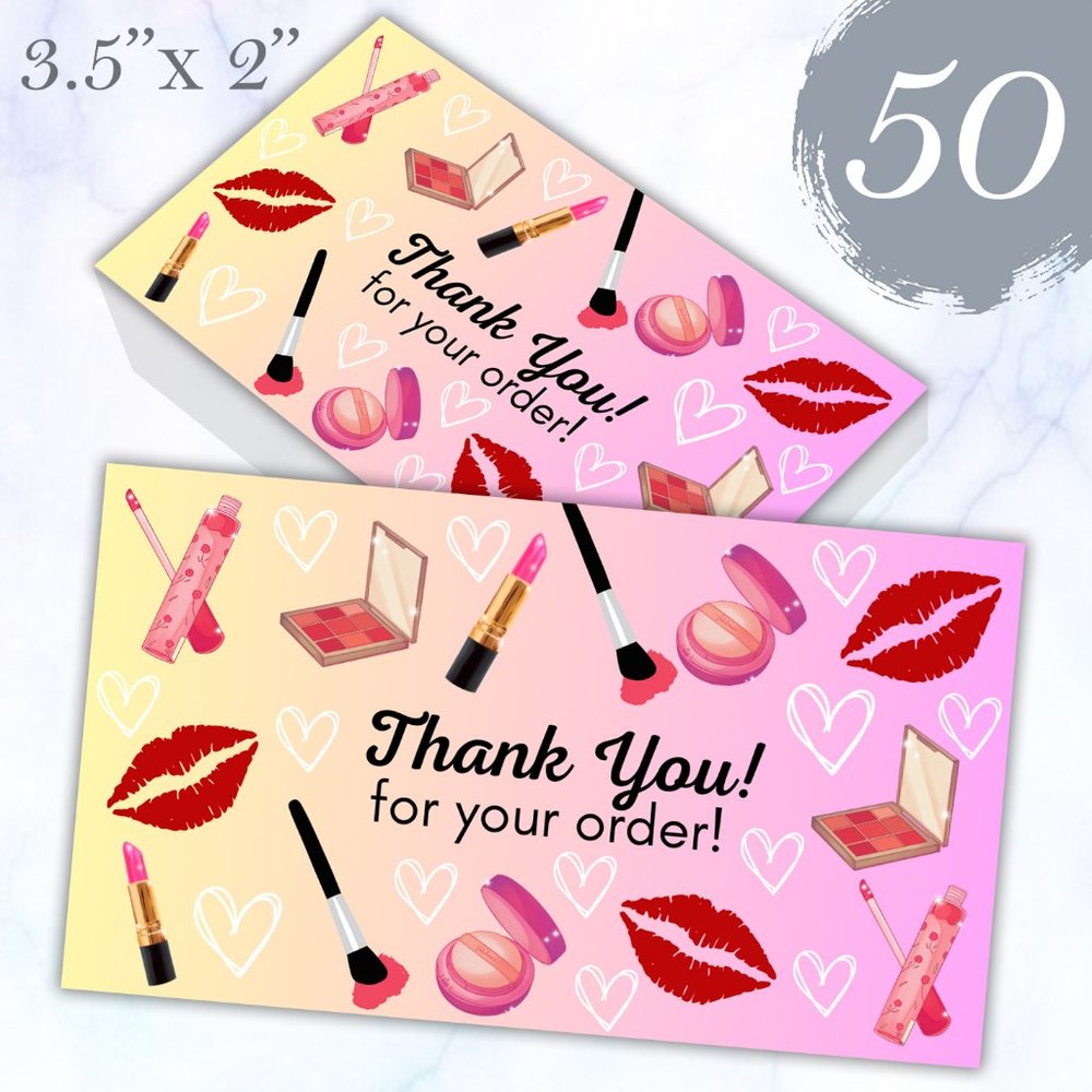 50 Thank You Cards